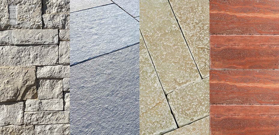 Limestone Color and Texture Varieties