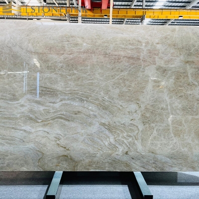 Taj mahal quartzite slab