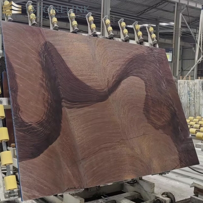 Terra rosa quartzite slab