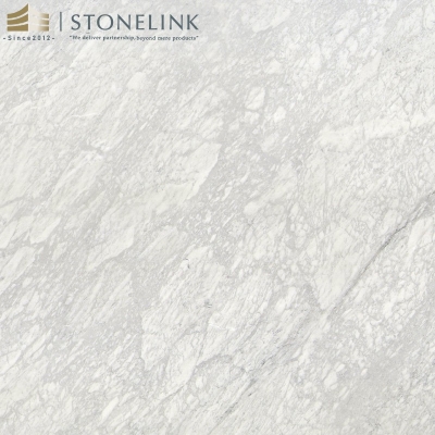 Carrara white marble slab