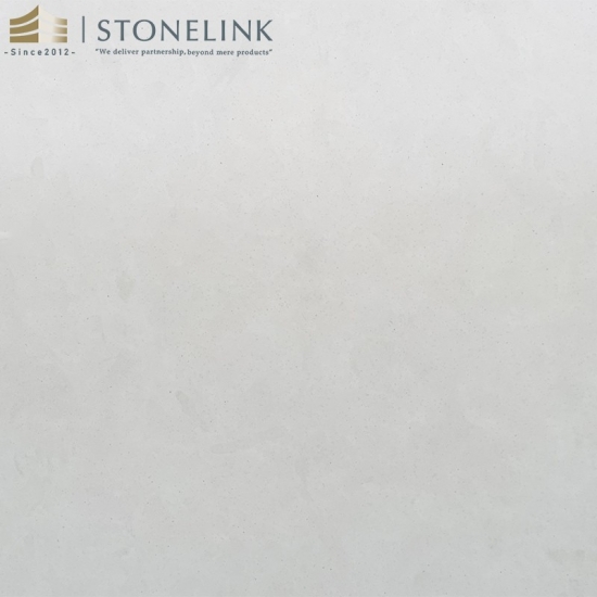 White limestone slab