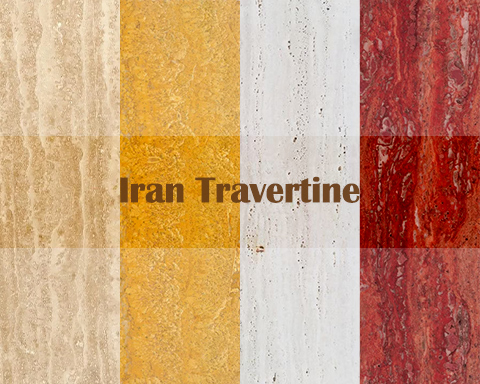 Iran, Asal Terkenal Batu - Siri Travertine